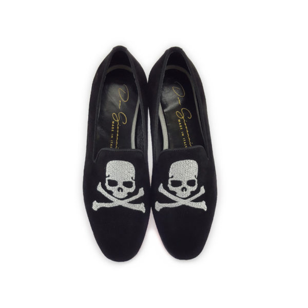 Men's skull slipper shoes