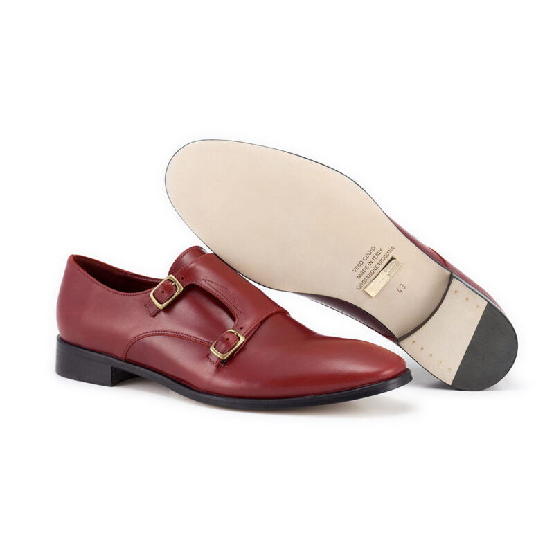 Scarpa uomo doppia fibbia