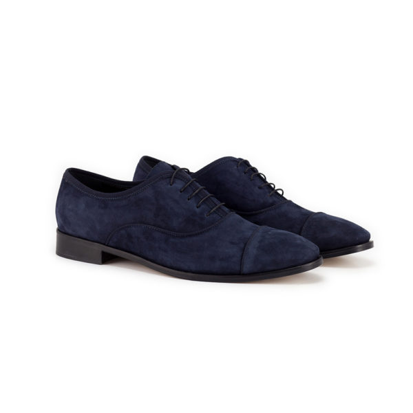 Men's Blue lace-up shoe SALVATORE